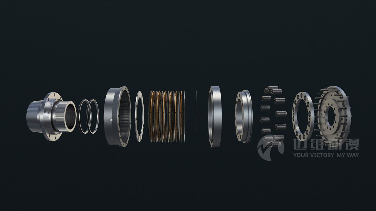 濕式制動(dòng)系統(tǒng)原理三維動(dòng)畫(huà) 濕式制動(dòng)系統(tǒng)原理三維動(dòng)畫(huà)