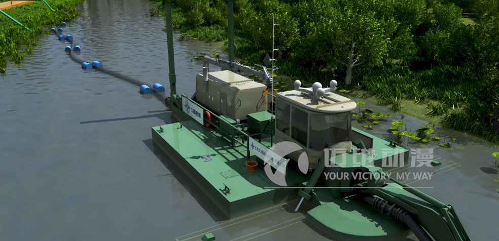 移動式污泥處理系統(tǒng)施工三維動畫 移動式污泥處理系統(tǒng)施工三維動畫