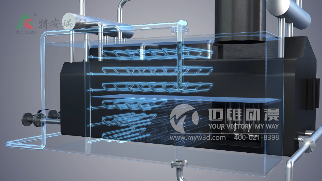 浙江東陽(yáng)市特安鍋爐有限公司與邁維動(dòng)漫簽約制作燃油蒸汽發(fā)生器產(chǎn)品演示三維動(dòng)畫(huà)(圖2)