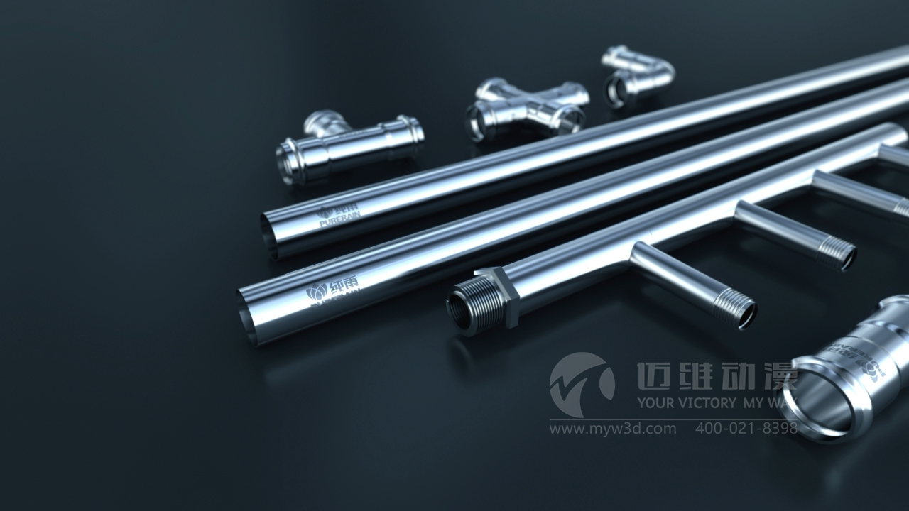 不銹鋼管路系統(tǒng)三維動(dòng)畫演示(圖1) 不銹鋼管路系統(tǒng)三維動(dòng)畫演示(圖1)