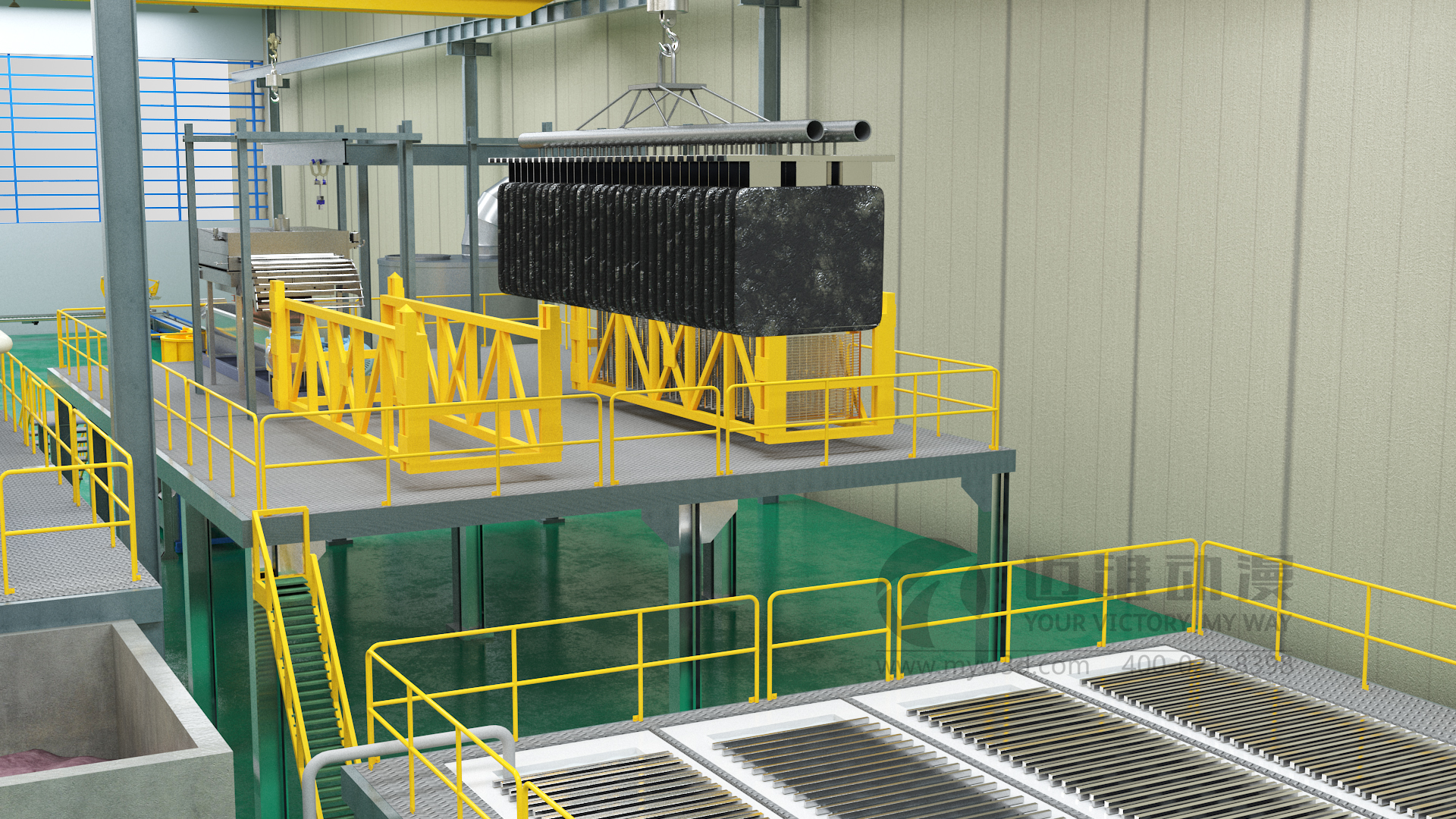 邁維告訴你！鉛酸電池回收工藝三維動畫制作(圖1)