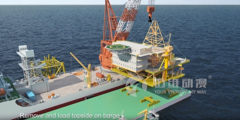 三維動(dòng)畫在海洋工程施工方面能夠給企業(yè)帶來哪些助力！(圖1)