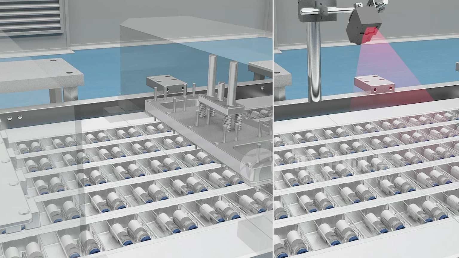 制藥包裝機(jī)械生產(chǎn)線三維動(dòng)畫展示(圖2)
