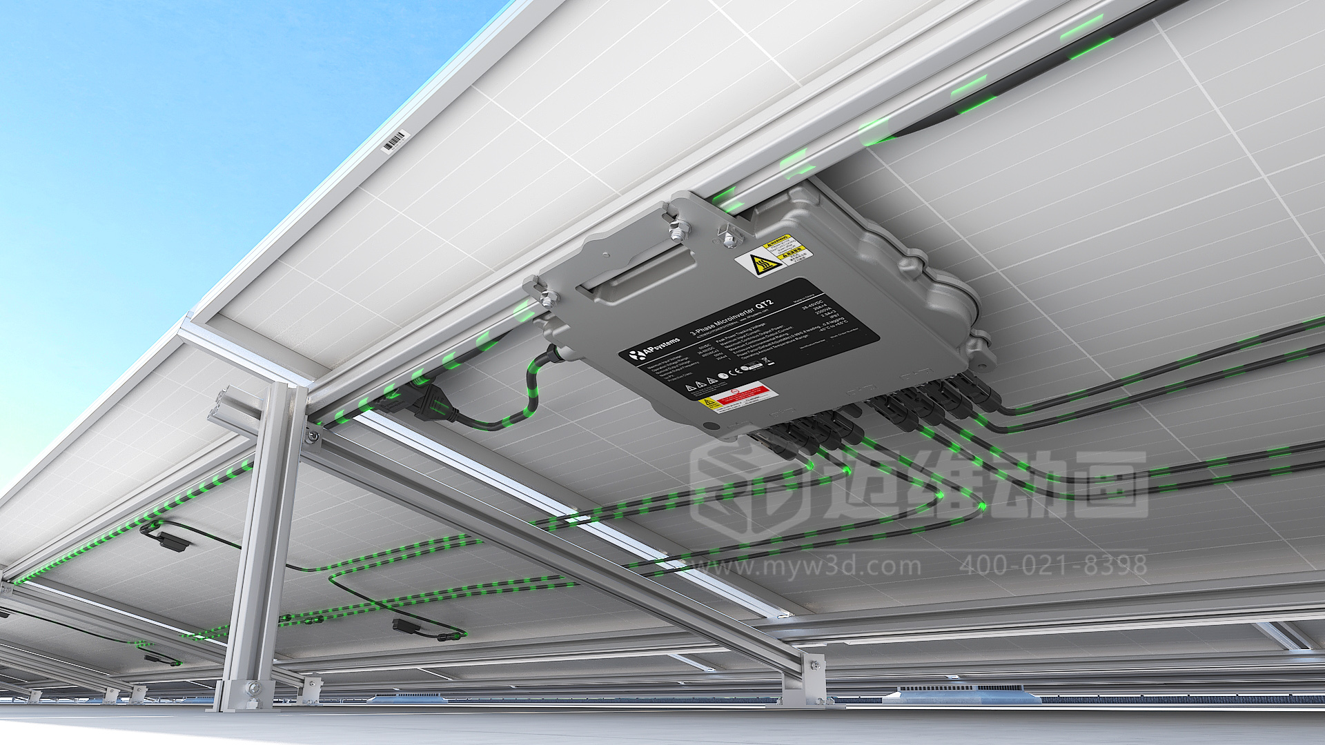 逆變器安裝三維動(dòng)畫演示，產(chǎn)品安裝細(xì)節(jié)盡在掌握！(圖2)