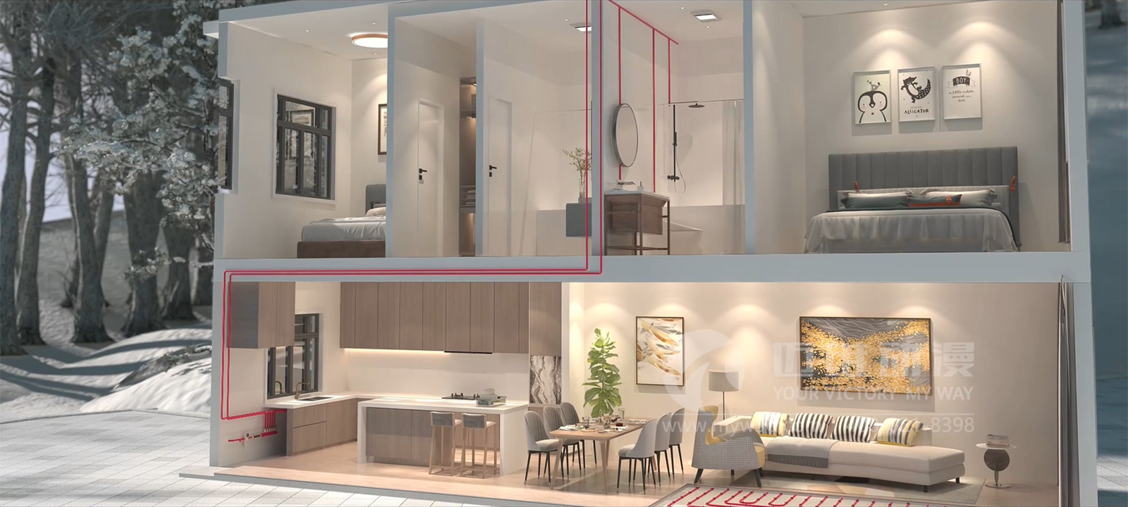 建材管道三維動(dòng)畫(huà)展示(圖5)