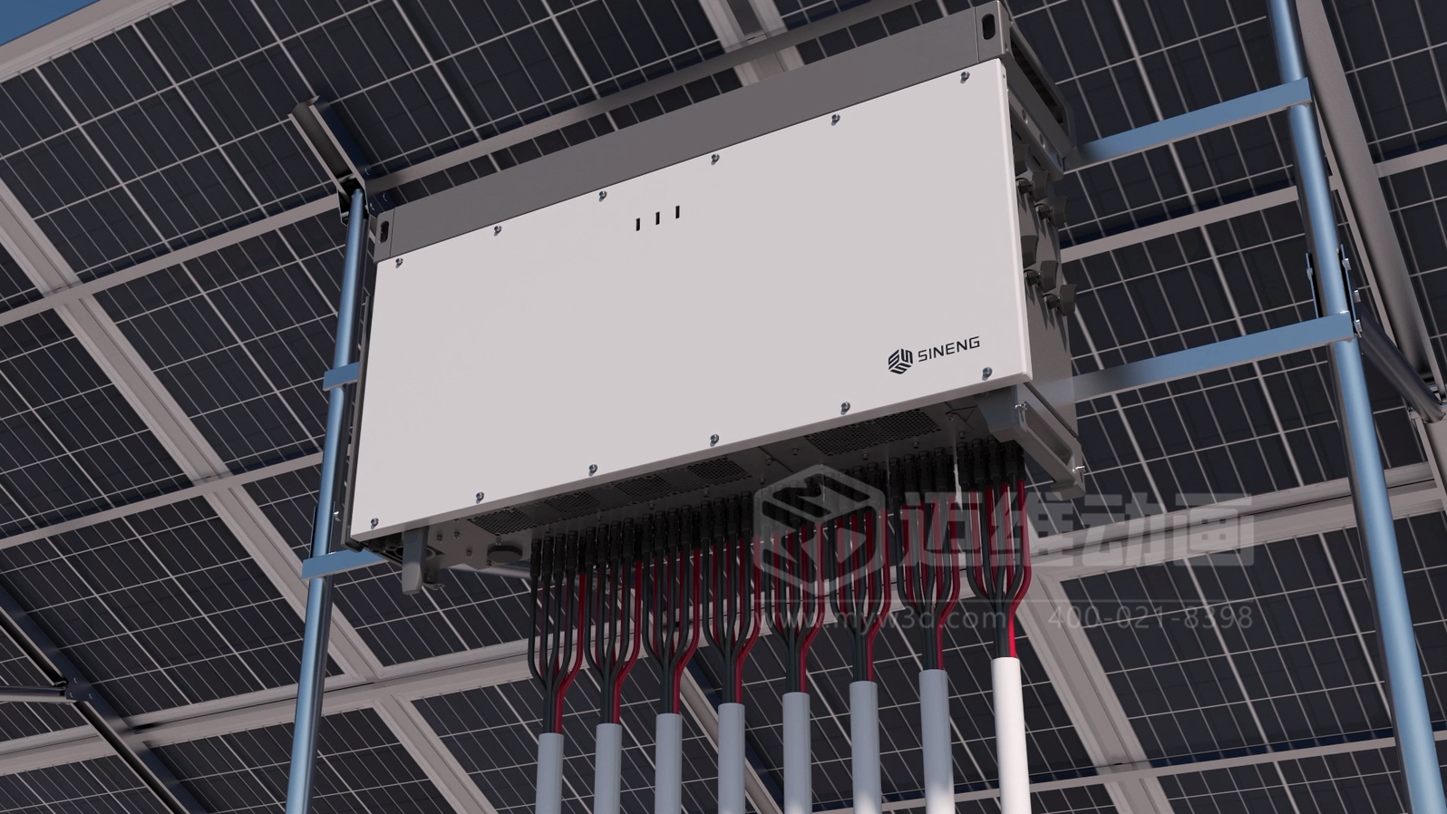 大組串儲能產(chǎn)品三維動畫展示(圖2)