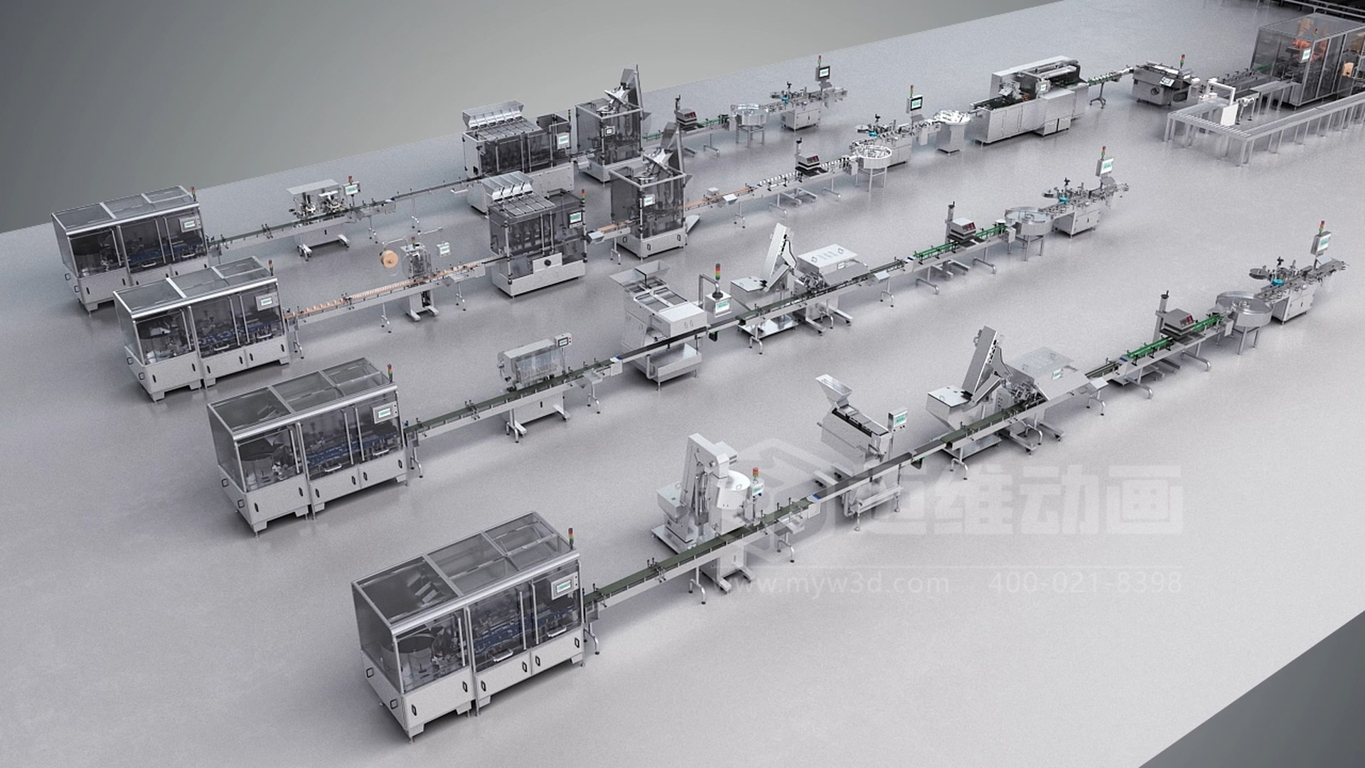 告別低效演示困局：生產(chǎn)工藝三維動畫破解制藥機械生產(chǎn)線展示三大難題 (圖3)
