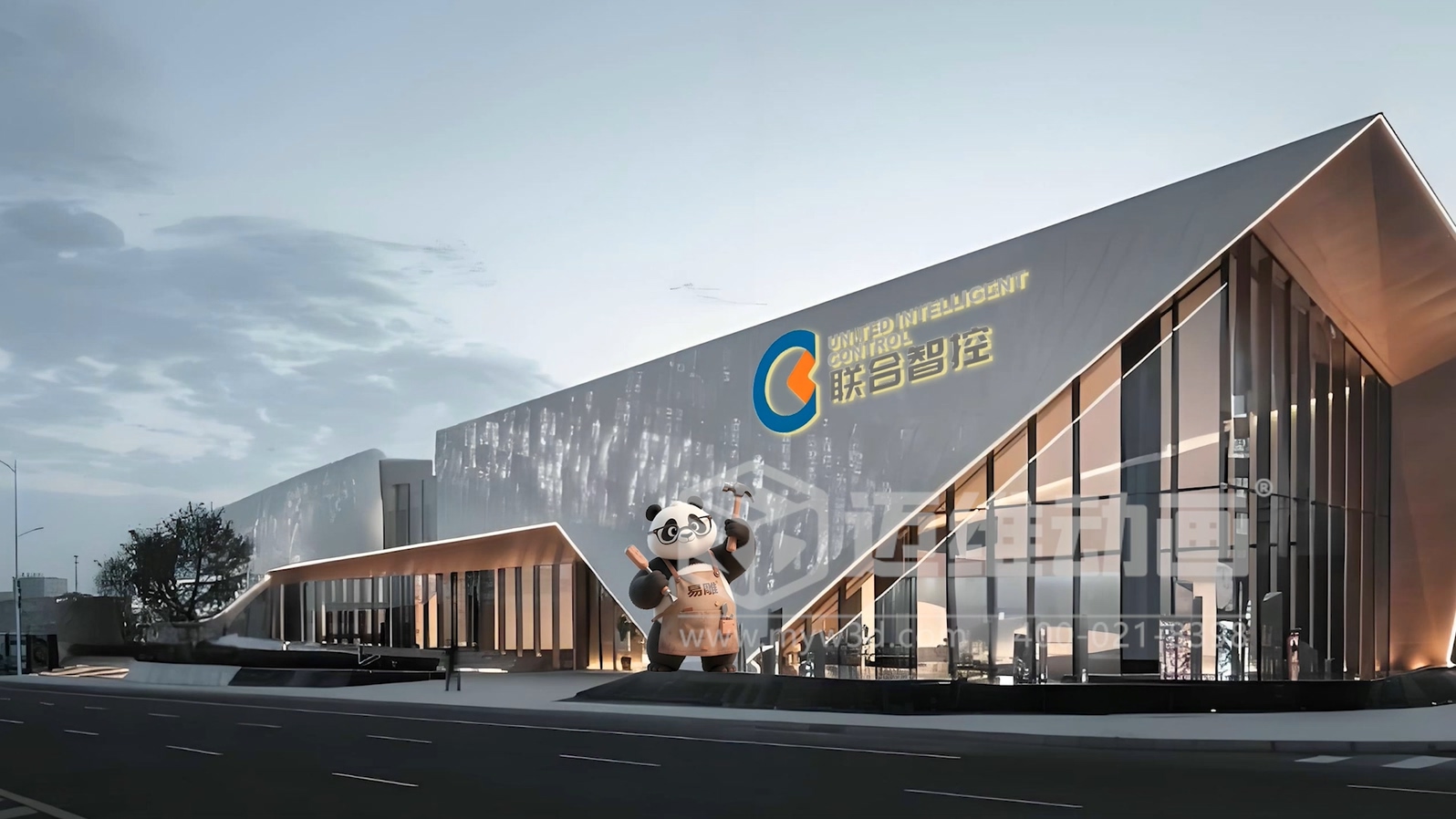 喜訊！邁維動(dòng)畫成功簽約聯(lián)合智控?cái)?shù)字信息技術(shù)（深圳）有限公司，雙方將攜手并肩，共同開啟聯(lián)合智控超級工廠生產(chǎn)線三維動(dòng)畫展示新篇章！(圖1)