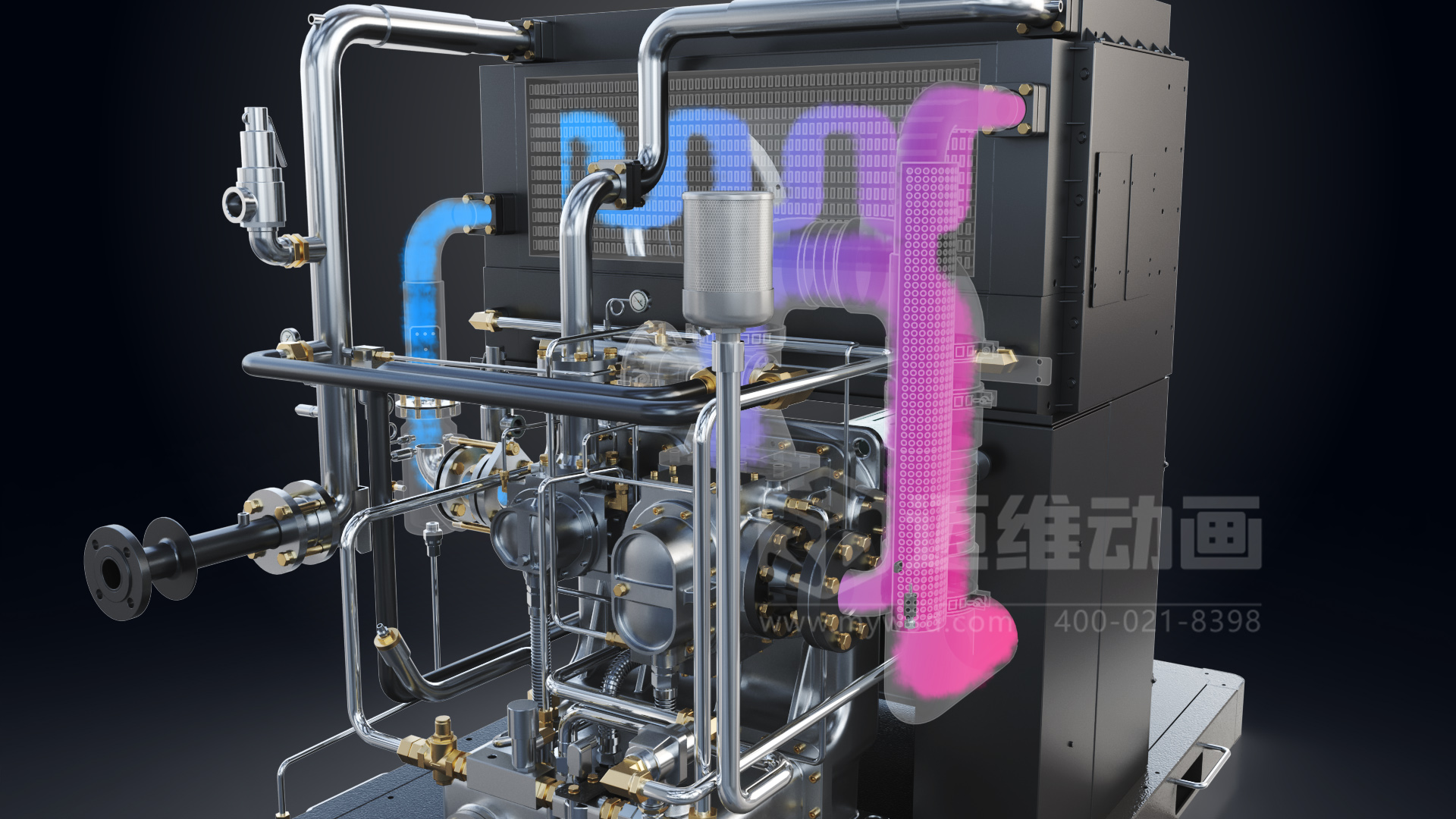 看案例說話：某頭部空壓機(jī)品牌用三維動(dòng)畫，拿下千萬(wàn)訂單的秘密！(圖13)
