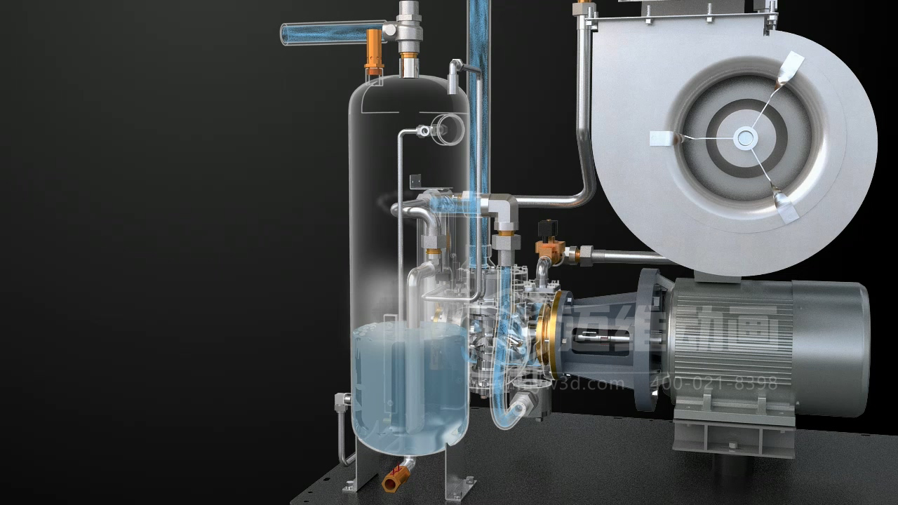 看案例說話：某頭部空壓機(jī)品牌用三維動(dòng)畫，拿下千萬(wàn)訂單的秘密！(圖7)