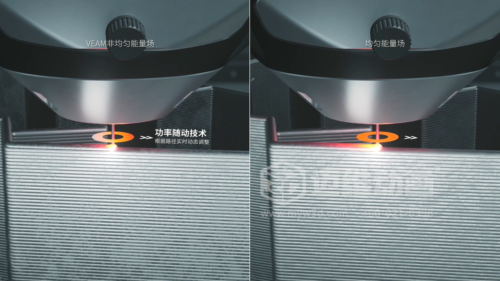 想讓客戶秒懂你的 3D 打印機(jī)？用三維動(dòng)畫展示激光送絲設(shè)備生產(chǎn)工藝，接單更輕松(圖5)