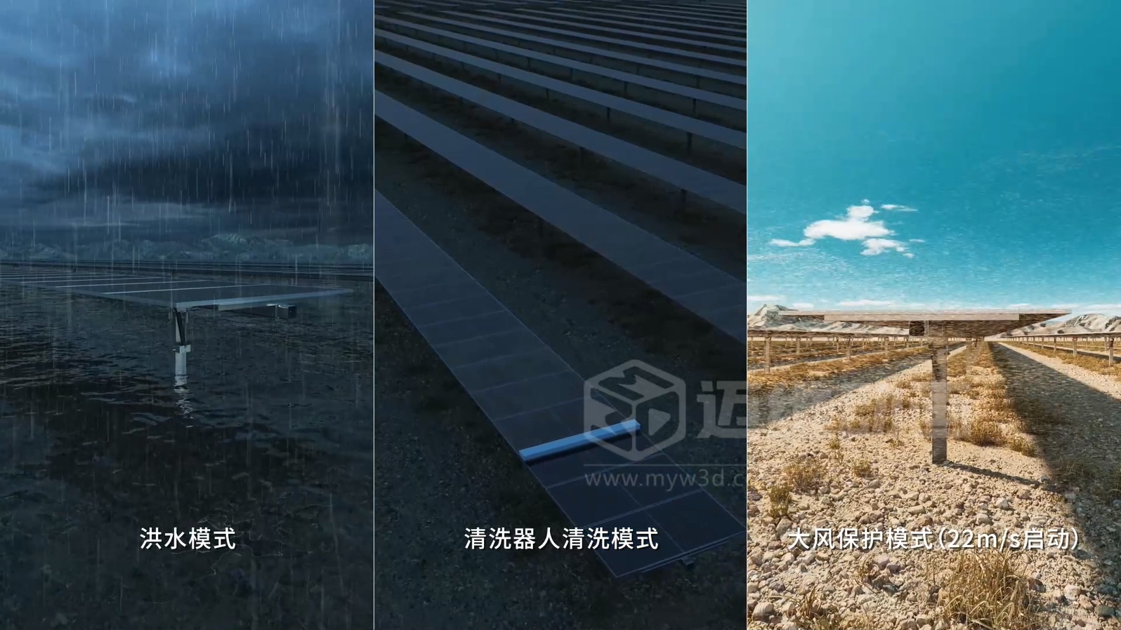 光伏支架企業(yè)營(yíng)銷(xiāo)破局：從 “文字說(shuō)” 到 “動(dòng)畫(huà)看”，跟蹤支架 3D 動(dòng)畫(huà)讓技術(shù)傳遞效率翻 3 倍(圖3)