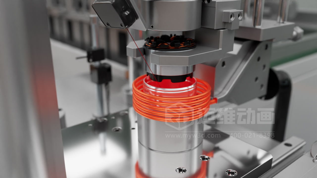 3D 動畫透視新能源汽車自動化產線！零部件流轉、精準裝配全程可視化，一眼看懂硬核智造(圖3)