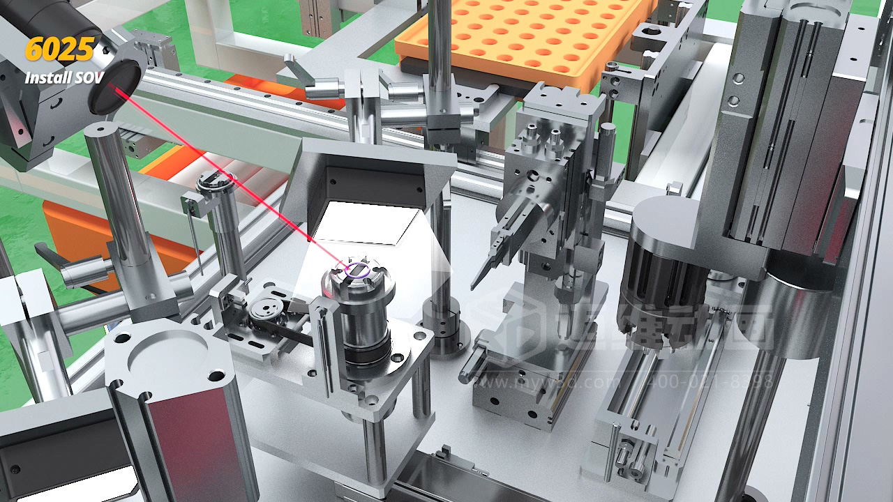 3D 動畫透視新能源汽車自動化產線！零部件流轉、精準裝配全程可視化，一眼看懂硬核智造(圖4)