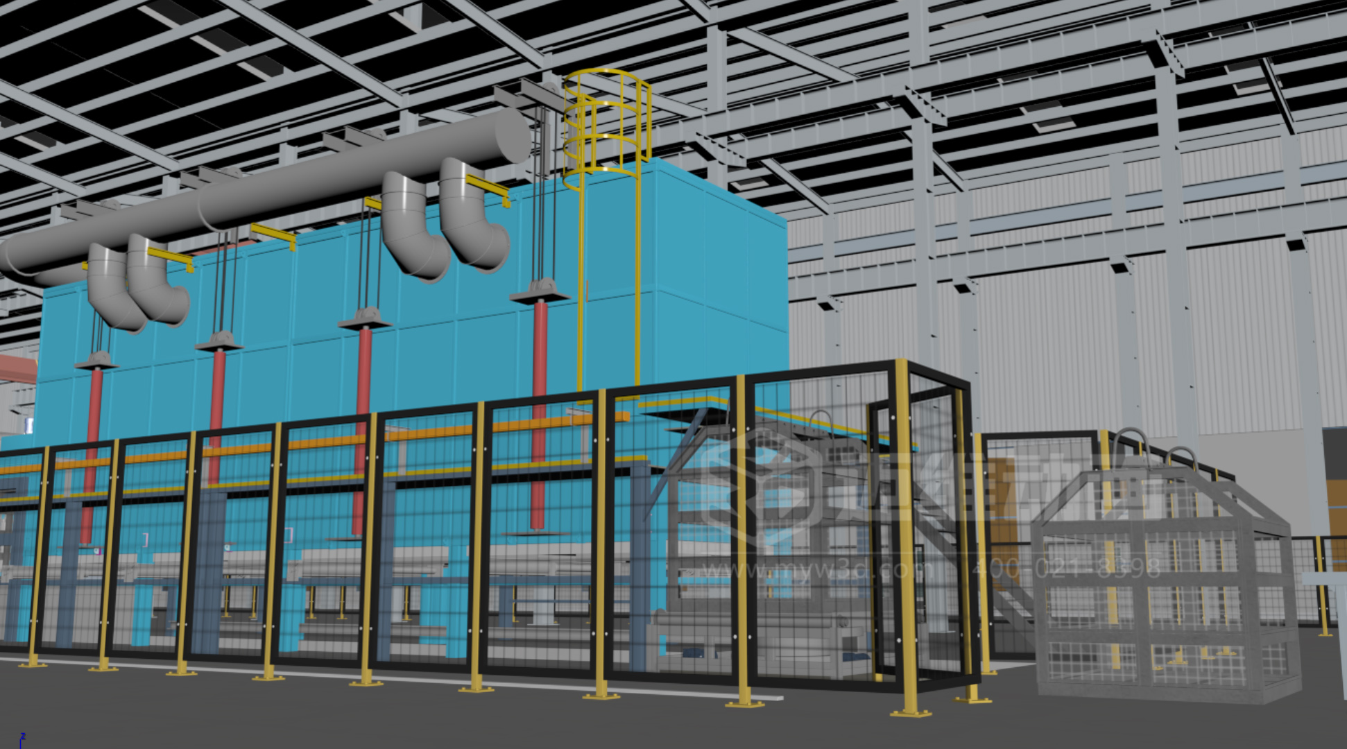 從閱兵場(chǎng)到數(shù)字場(chǎng)：大型生產(chǎn)線(xiàn)三維逆向建模，復(fù)刻“大國(guó)重器”的硬核之美(圖20)