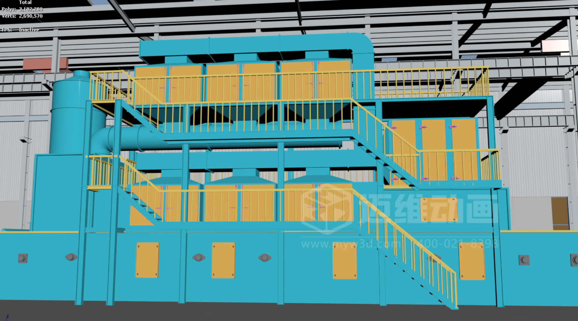 從閱兵場(chǎng)到數(shù)字場(chǎng)：大型生產(chǎn)線(xiàn)三維逆向建模，復(fù)刻“大國(guó)重器”的硬核之美(圖21)