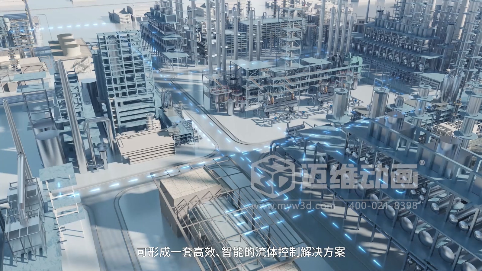 藏在鋼鐵殼里的工業(yè)美學(xué)：三維動(dòng)畫解鎖粉體\流體輸送機(jī)械的動(dòng)態(tài)魅力(圖7)