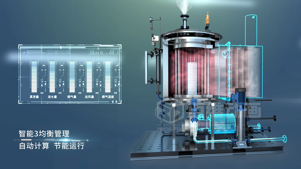 讓鍋爐技術(shù) “活” 起來！三維動畫拆解工作原理：復(fù)雜流程簡化，客戶簽約、內(nèi)部培訓(xùn)雙助力(圖2)