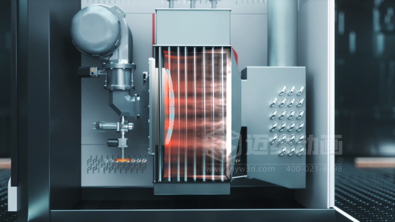 讓鍋爐技術(shù) “活” 起來！三維動畫拆解工作原理：復(fù)雜流程簡化，客戶簽約、內(nèi)部培訓(xùn)雙助力(圖3)