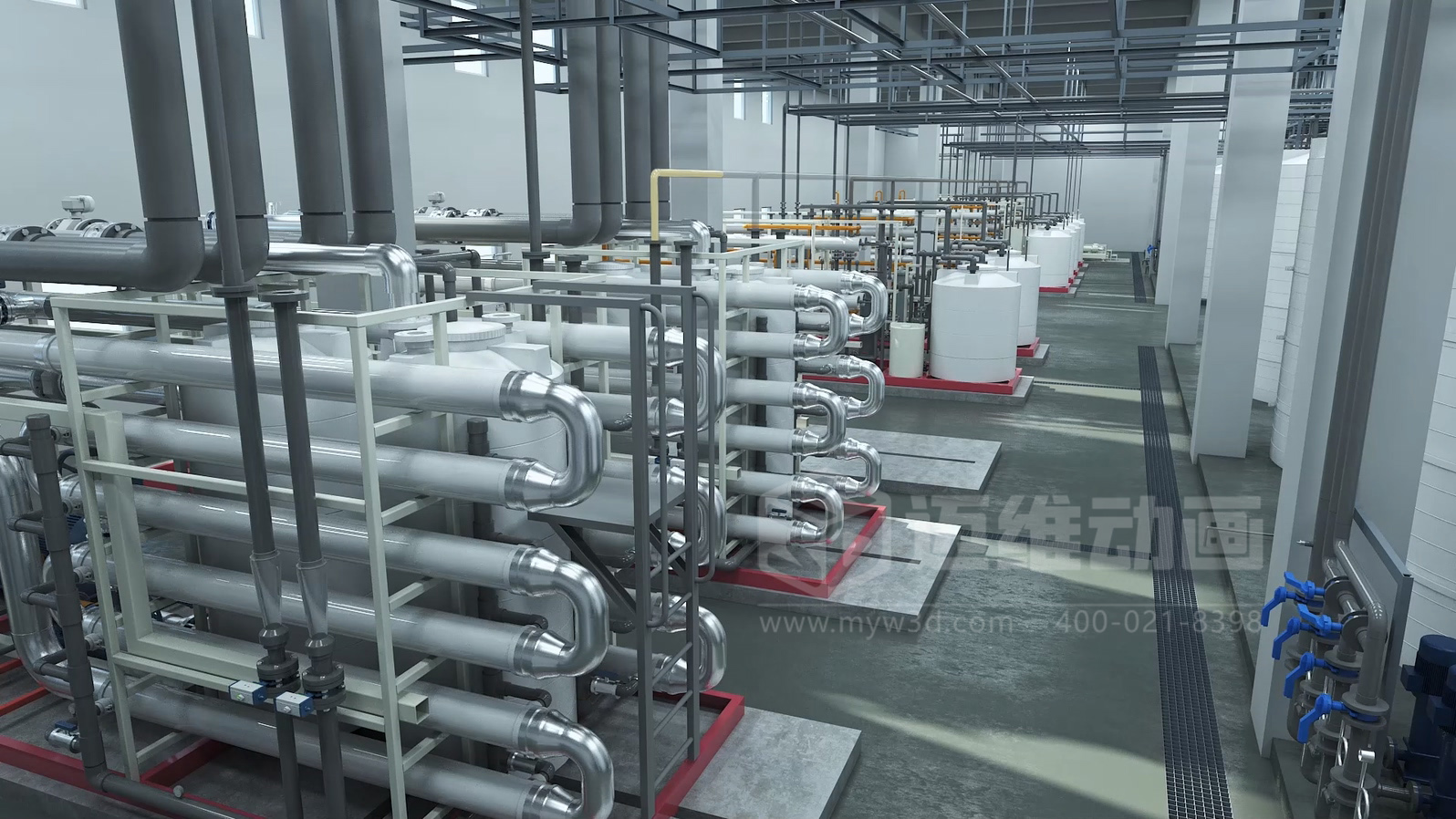 滲濾液處理工藝三維動(dòng)畫(圖7) 滲濾液處理工藝三維動(dòng)畫(圖7)