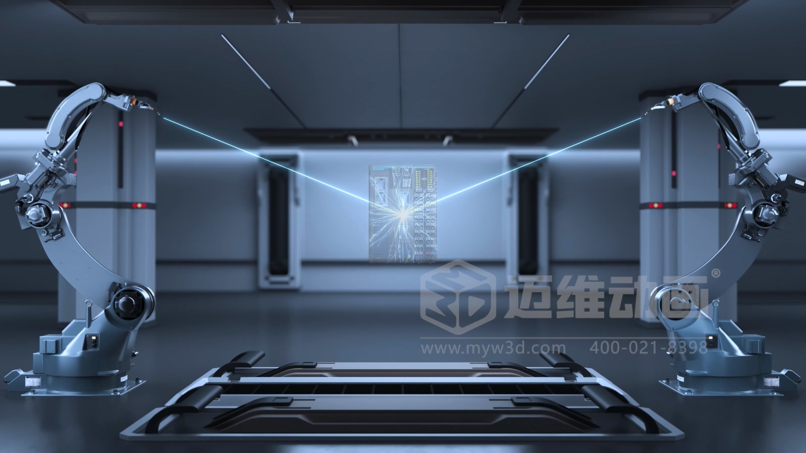 一體式緊湊型 PLC 三維動(dòng)畫(圖1)