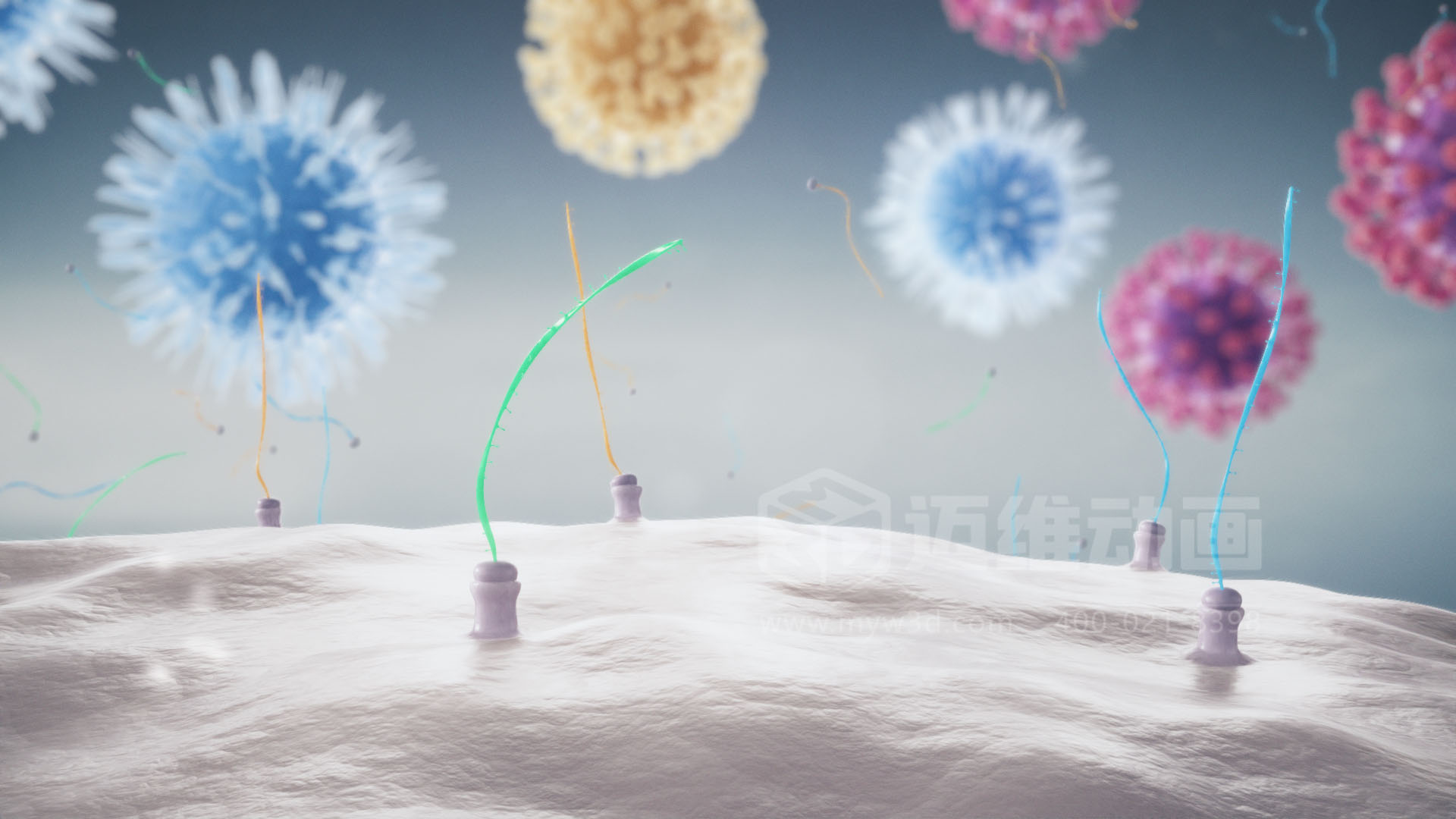 醫(yī)療分子生物學(xué)三維動畫(圖2)