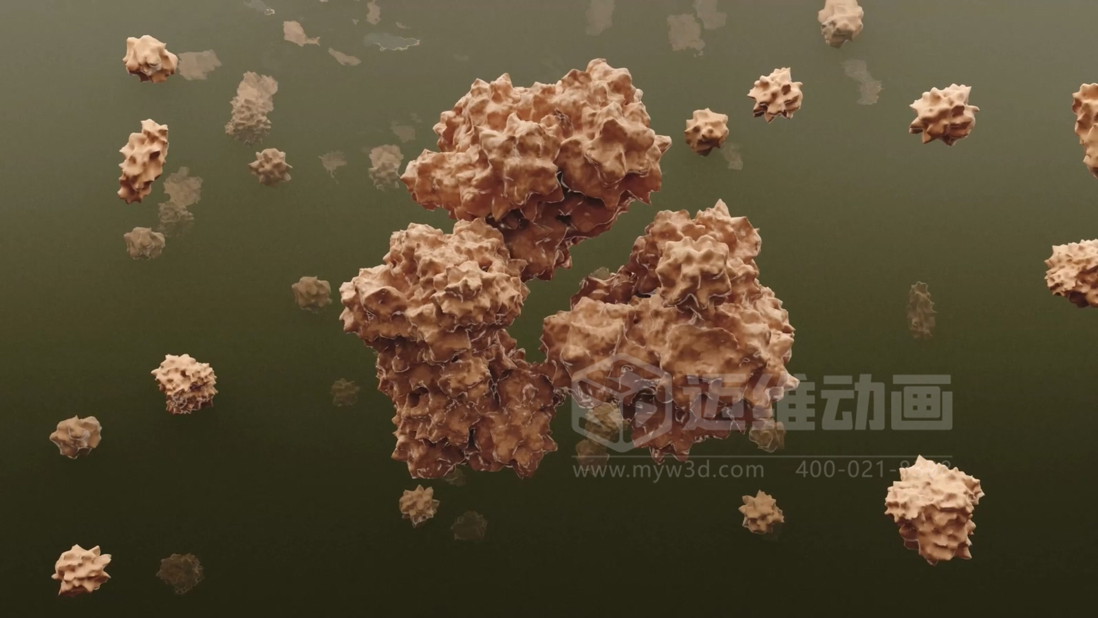 難降解有機(jī)物處理三維動(dòng)畫(圖3) 難降解有機(jī)物處理三維動(dòng)畫(圖3)