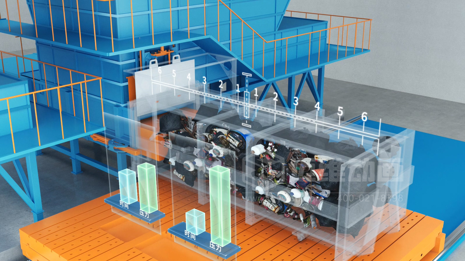 環(huán)衛(wèi)一體化處理工藝三維動(dòng)畫(圖4) 環(huán)衛(wèi)一體化處理工藝三維動(dòng)畫(圖4)