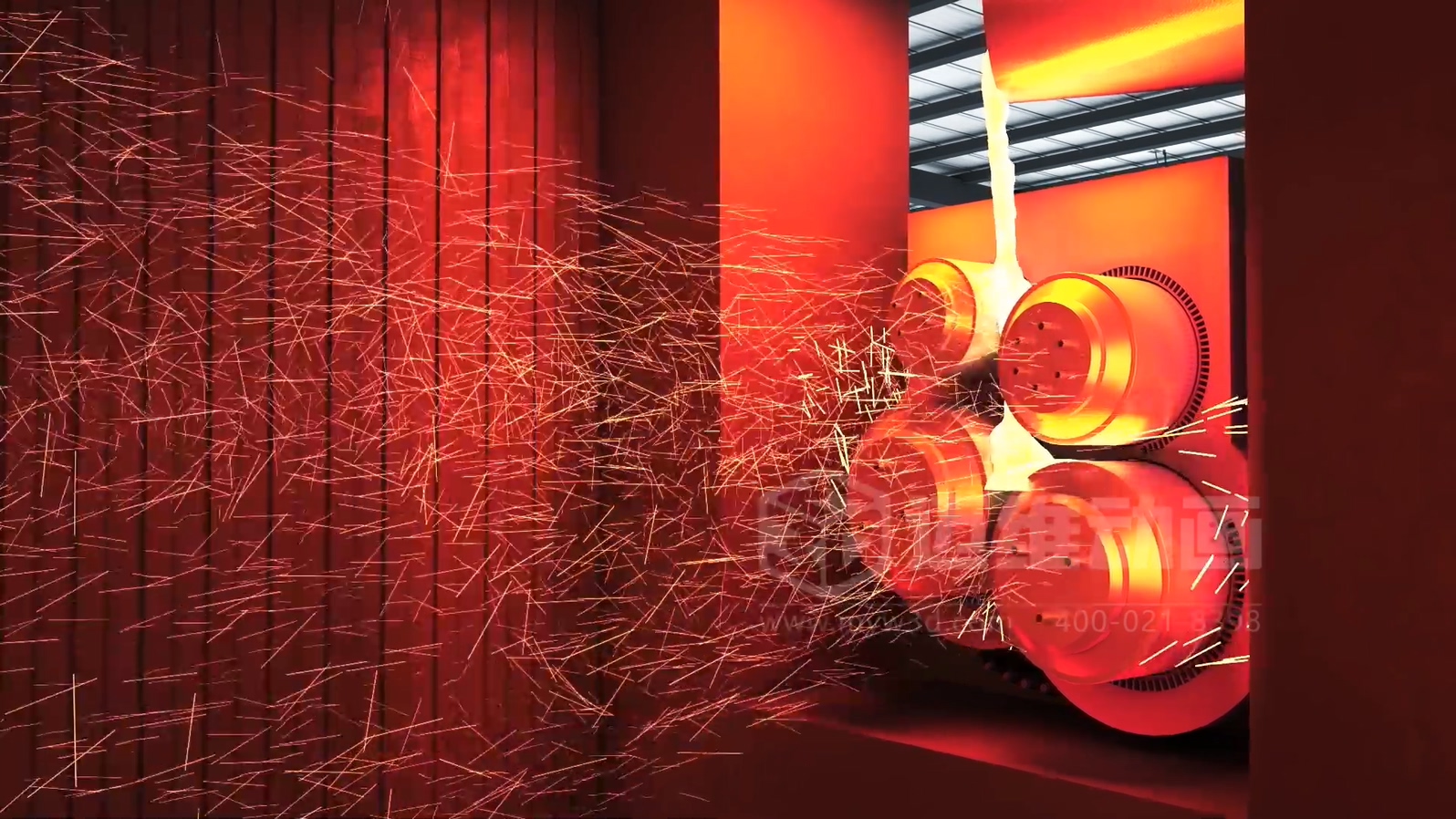 生活垃圾焚燒飛灰 “水洗 + 熔融” 資源化處理技術(shù)三維動畫(圖10) 生活垃圾焚燒飛灰 “水洗 + 熔融” 資源化處理技術(shù)三維動畫(圖10)