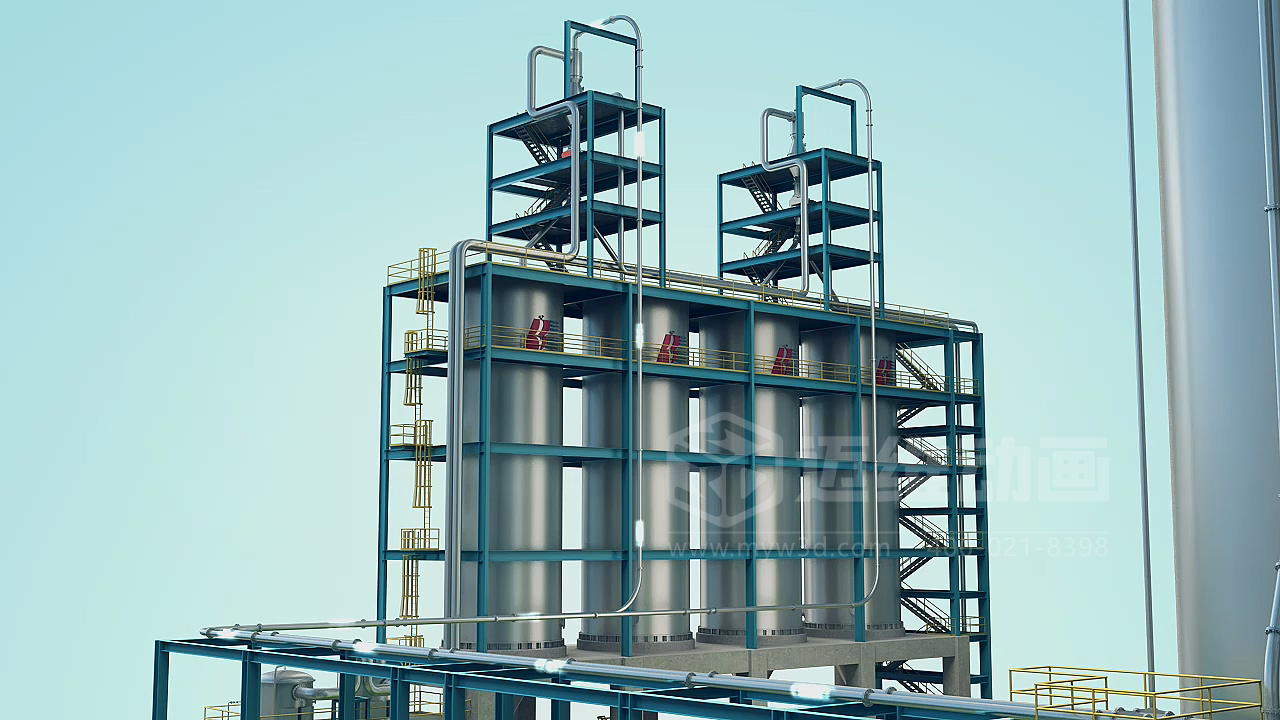 粉粒體物料處理系統(tǒng)三維動(dòng)畫(圖9)