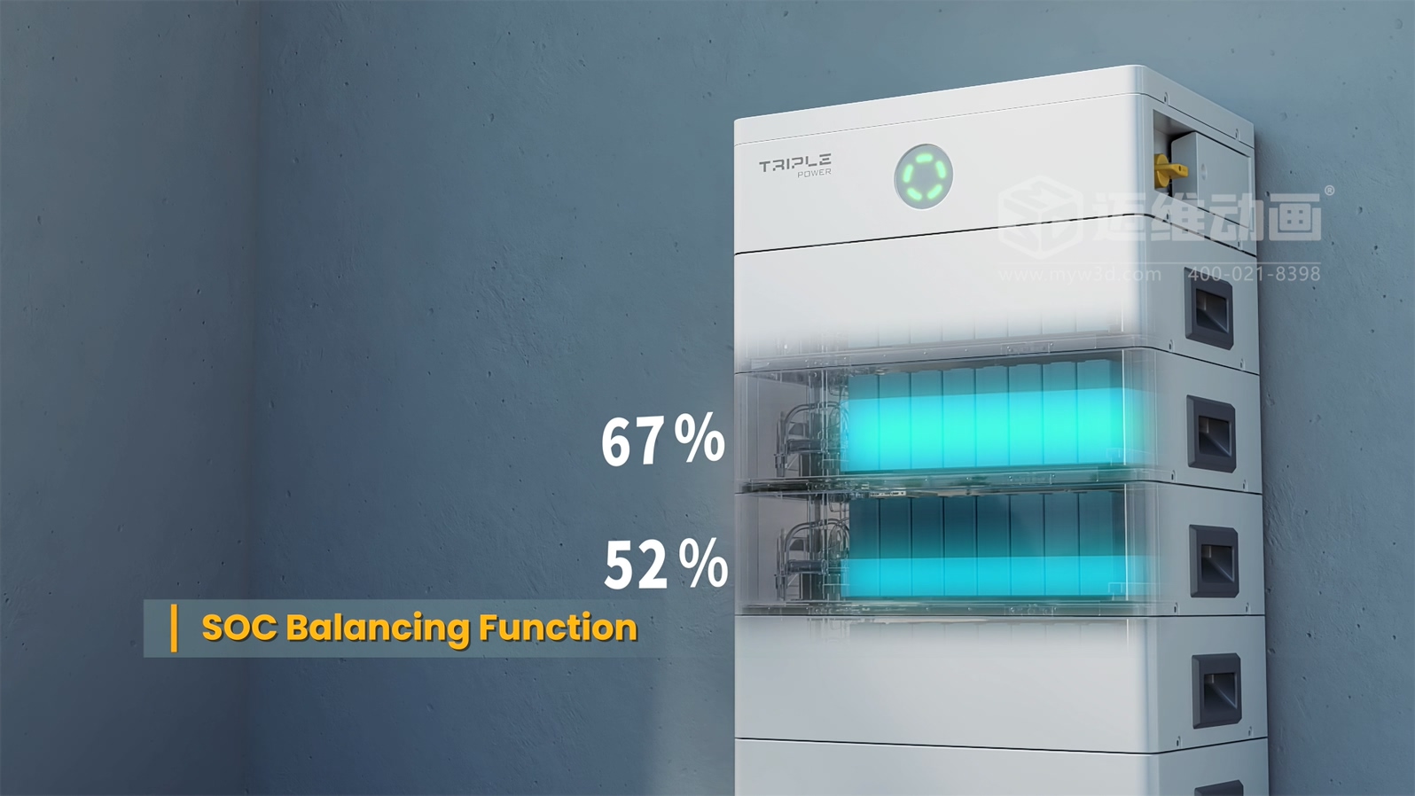 智慧光儲系統(tǒng)逆變器三維動畫(圖4)