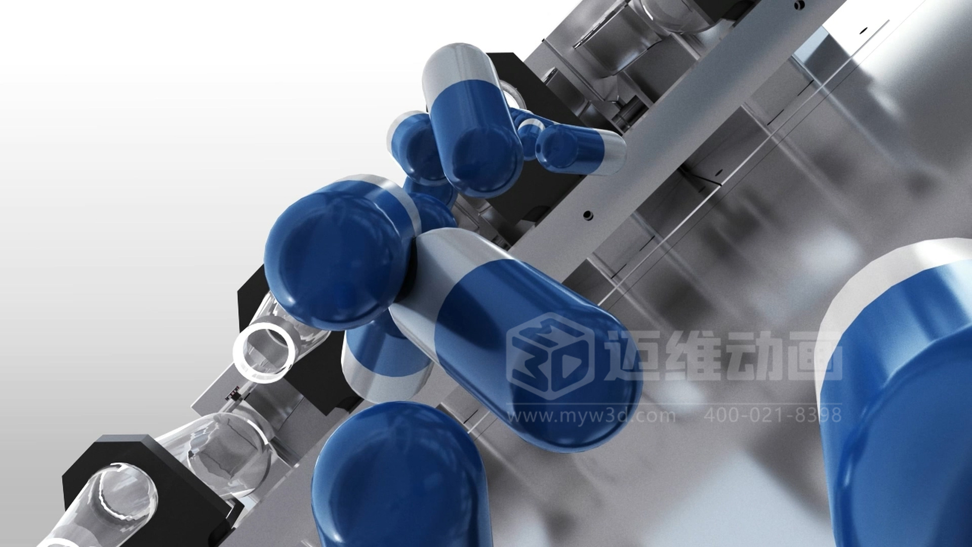 制藥機械企業(yè)推廣新思路：用三維動畫講清生產(chǎn)工藝，工業(yè)自動化生產(chǎn)線自帶傳播力(圖1)