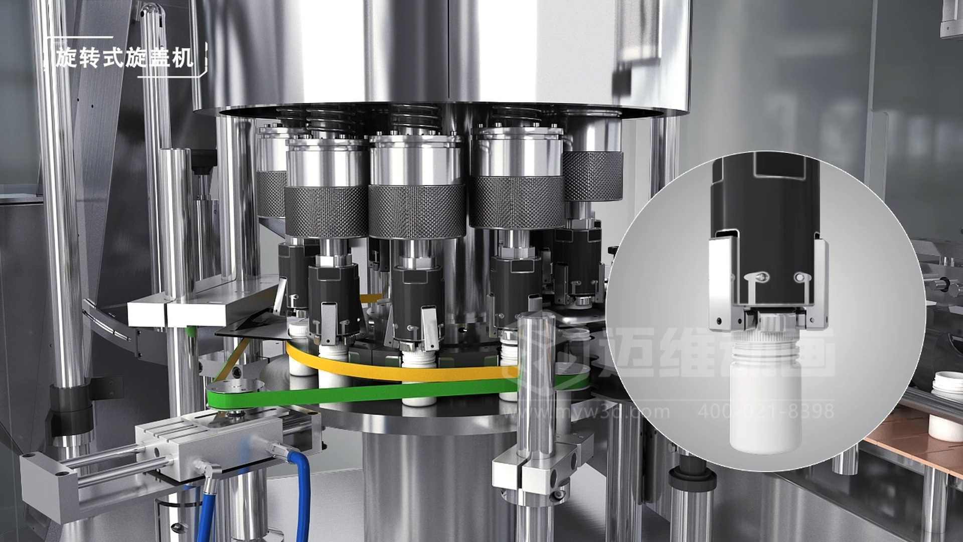 制藥機械企業(yè)推廣新思路：用三維動畫講清生產(chǎn)工藝，工業(yè)自動化生產(chǎn)線自帶傳播力(圖3)