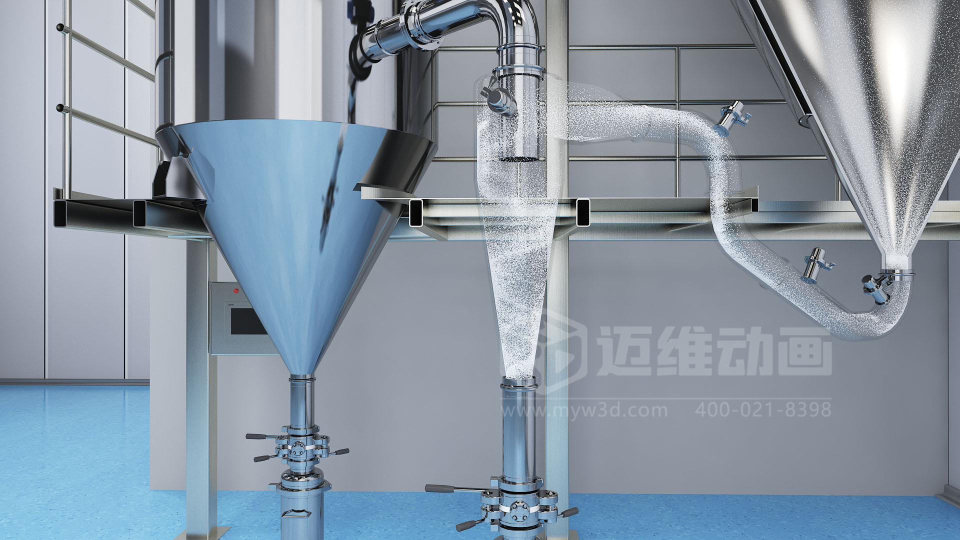 制藥機械企業(yè)推廣新思路：用三維動畫講清生產(chǎn)工藝，工業(yè)自動化生產(chǎn)線自帶傳播力(圖6)