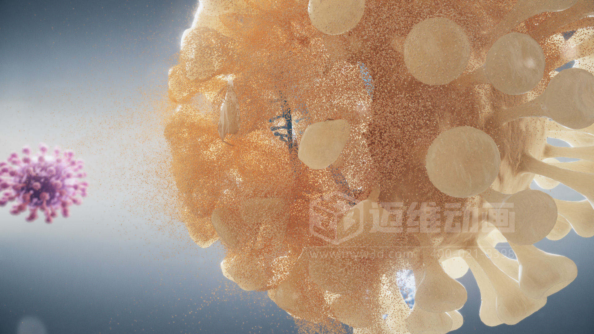 技術(shù)太復(fù)雜，講不明白？用 3D 動(dòng)畫(huà)為您的生物科技產(chǎn)品打造 “視覺(jué)說(shuō)明書(shū)”(圖1)