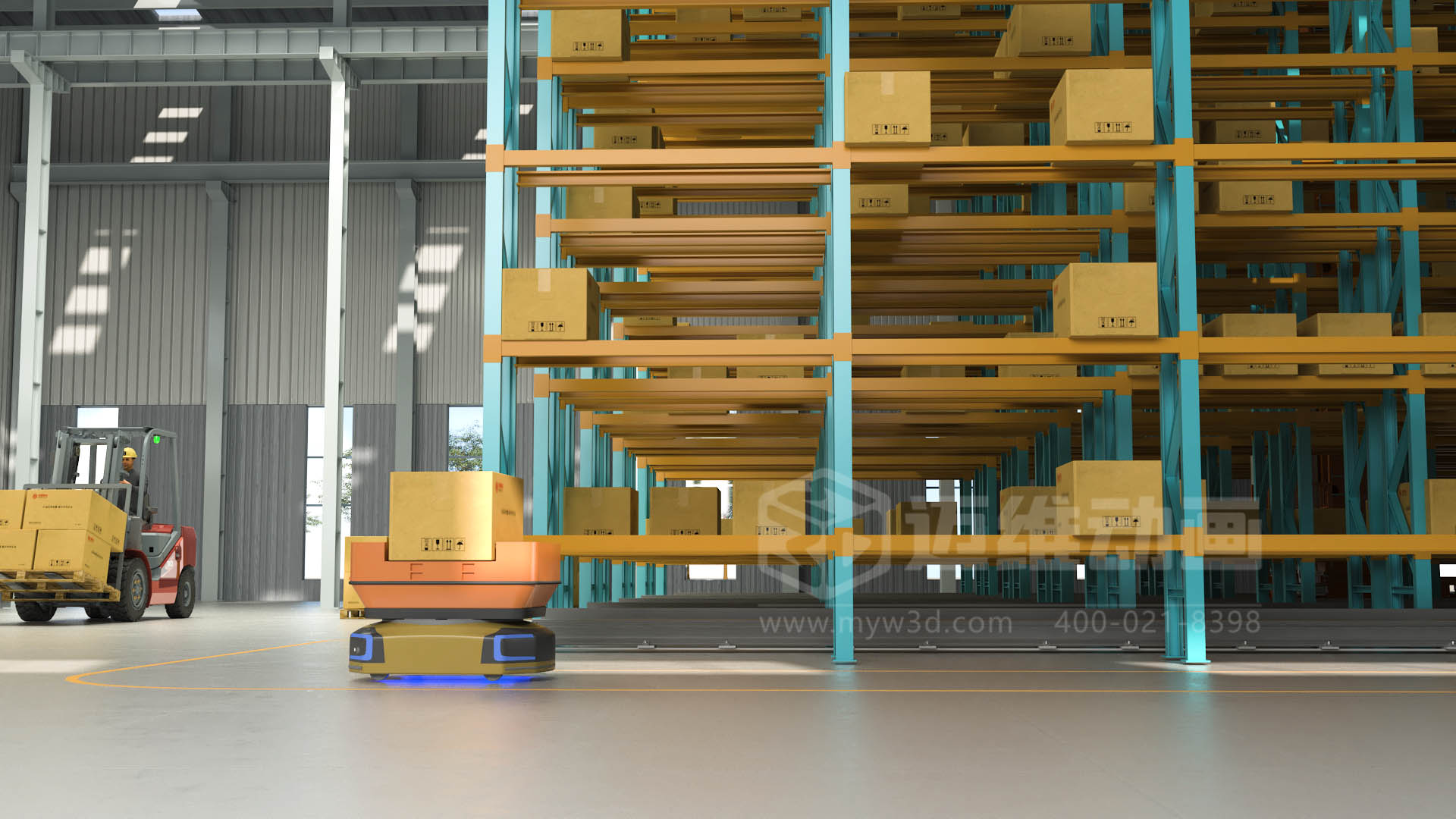 工業(yè)4.0可視化標(biāo)配：哪些企業(yè)正在用三維動畫重構(gòu)工業(yè)自動化生產(chǎn)線展示邏輯？(圖6)