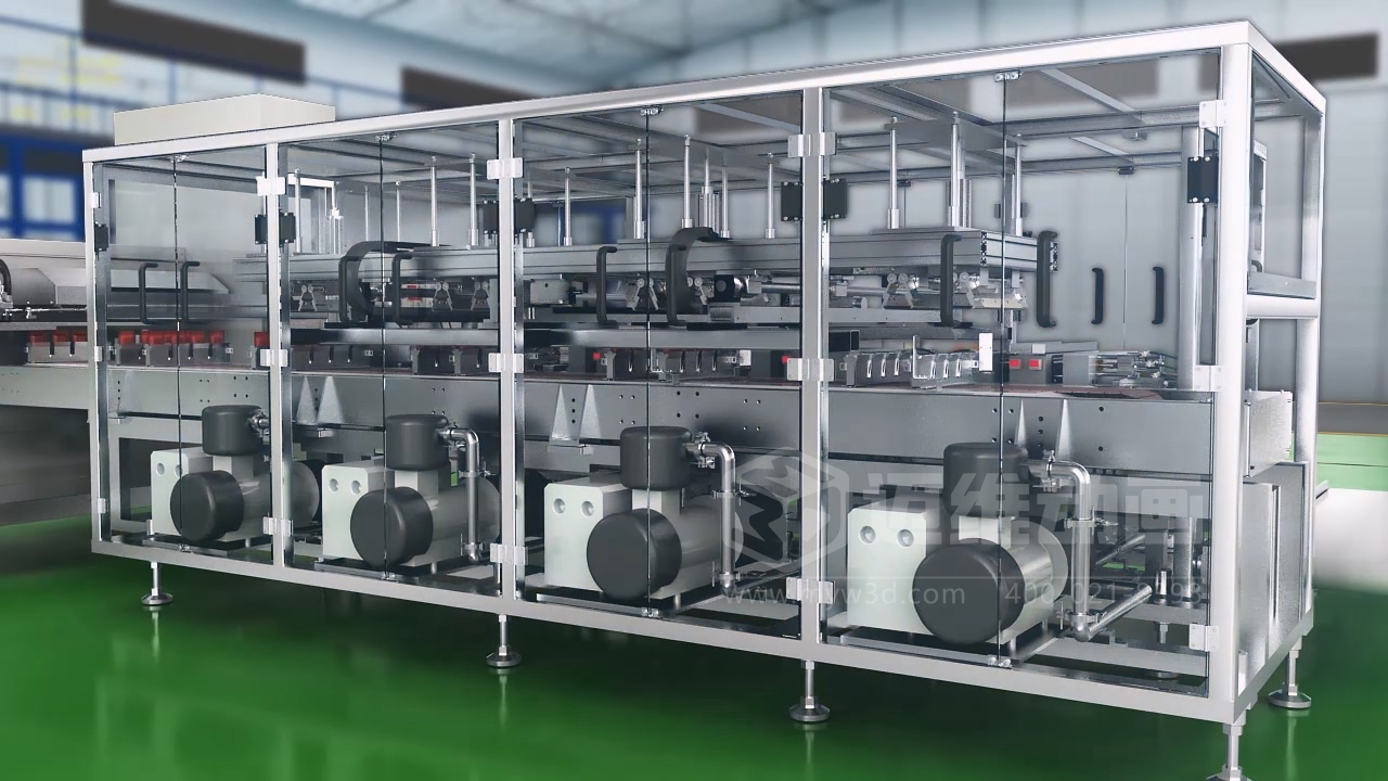 小魚干包裝自動化生產(chǎn)線三維動畫展示行業(yè)解決方案(圖6) 小魚干包裝自動化生產(chǎn)線三維動畫展示行業(yè)解決方案(圖6)