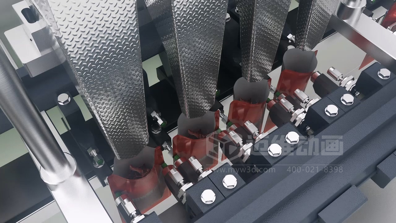 小魚干包裝自動化生產(chǎn)線三維動畫展示行業(yè)解決方案(圖10) 小魚干包裝自動化生產(chǎn)線三維動畫展示行業(yè)解決方案(圖10)