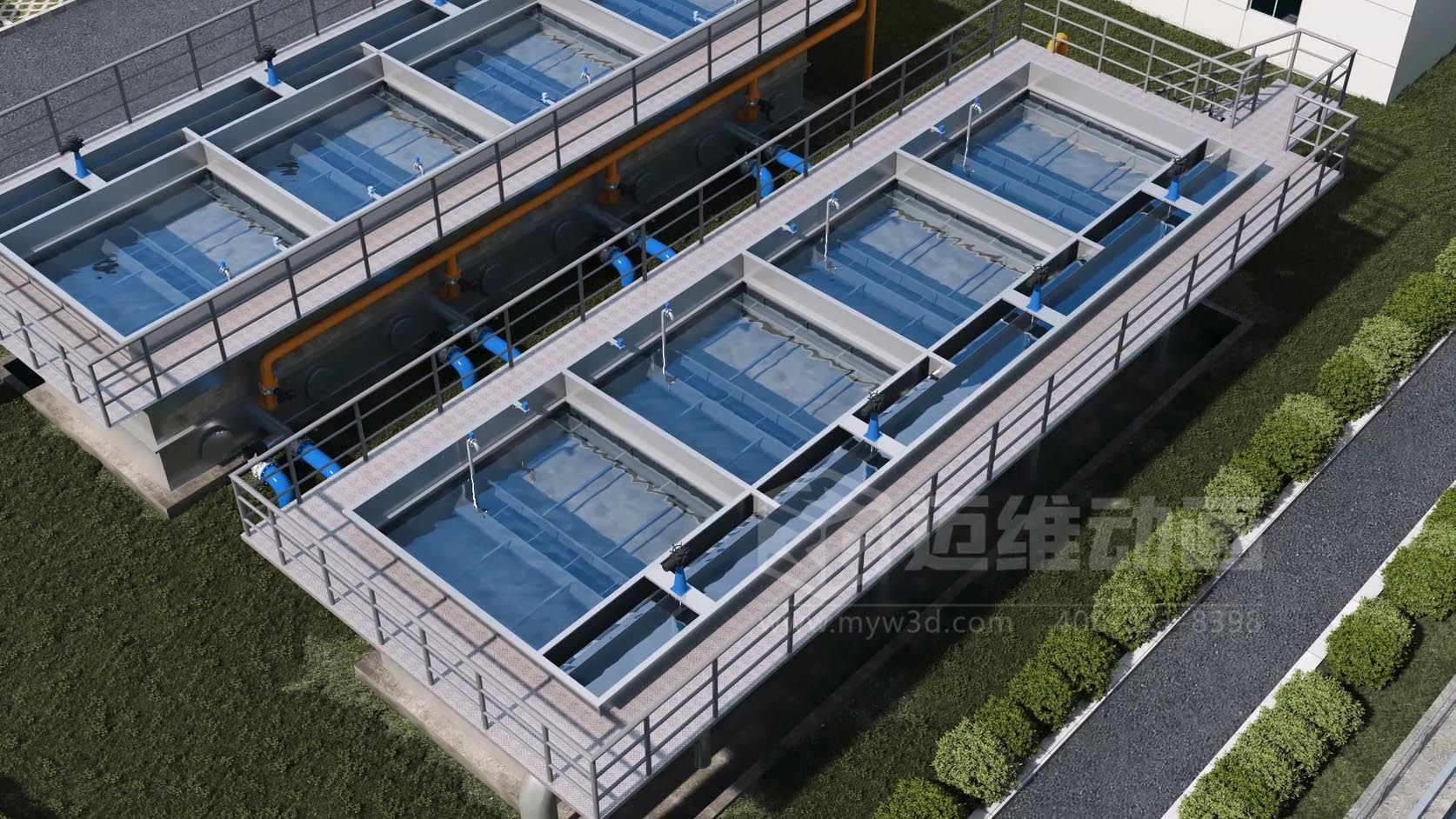 二次供水-水處理行業(yè)過濾裝置三維動(dòng)畫全場景解決方案(圖6) 二次供水-水處理行業(yè)過濾裝置三維動(dòng)畫全場景解決方案(圖6)