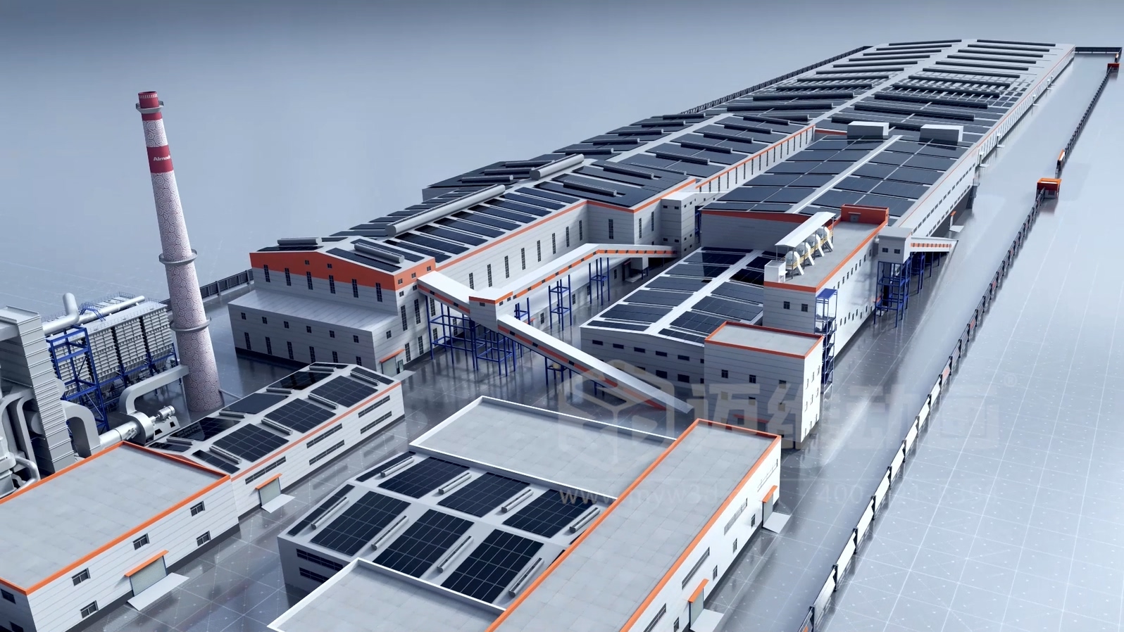 光伏玻璃生產(chǎn)線動(dòng)畫(huà)：把1600℃的核心工藝，“燒”給客戶(hù)看(圖4)